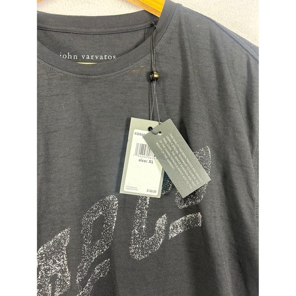John Varvatos Bad Company T-Shirt Mens XL Black Graphic Band Tee NEW - Picture 8 of 11
